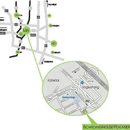 Ariva Boardinghouse Platanenhof Apartmanhotel